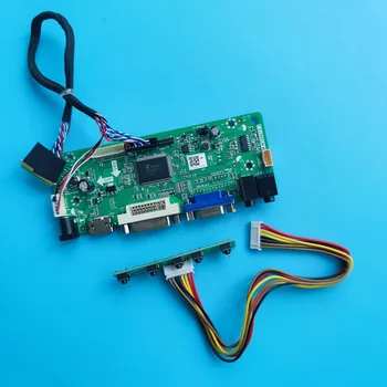 Par N101L6-L0D/L0A/L0B/L0C/L06/L05/L03/L02/L01 1024X600 panelis LED kontrolieris valdes HDMI-saderīgam DVI, VGA LCD Aduio kabeļu komplekts