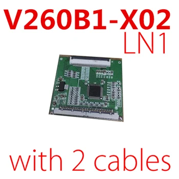 Par V260B1-LN1 LCD ar 45 adatas, RSDS (1 Kanāls) Savienotājs 0.5 mm 1366x768 LCD LED Panelis adapteris valdes converter savienotājs