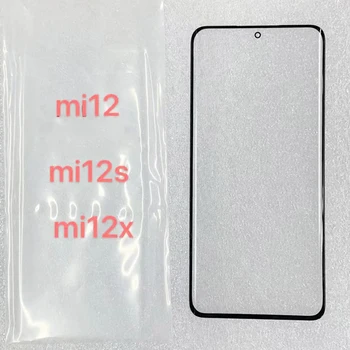 Par Xiaomi Mi 12 Ekrāna Mi12 S X 12S 12X Mi12S Mi12X Priekšā Touch Screen Ar OCA Panelis LCD Displejs, Stikla Vāciņu Nomaiņa