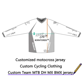 Pasūtījuma komanda, kluba logo, nosaukums DH enduro jersey MTB cikla krekli bikecross motokrosa lejup T-krekli