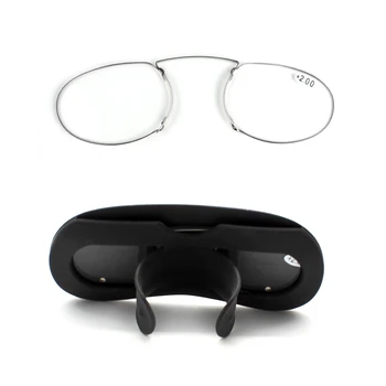 Pince-nez Mini Deguna Klipsi lasītājas Mens Putu Lasīšanas Brilles Vīrietis, vecuma tālredzība Brilles 1.0 1.5 2.0 2.5 3.0