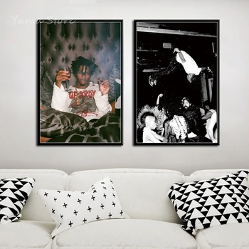 Playboi Carti tautas mūzikas albums hip hop rap star art gleznu audekla plakāta sienas mājās apdare augstums kvalitātes mājas Dekoru Bez Rāmja o428