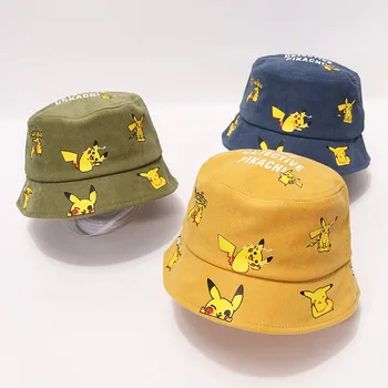 Pokemon Anime Beisbola Pikachu Zvejnieks Augstas Kvalitātes Babys Vasaras Bērnu Bērna Klp Kawaii Cepures, Rotaļlietas, Dāvanas Bērniem