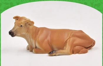 pvc attēls Simulācijas Dzīvnieku Modeli sēž govs