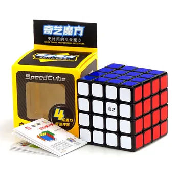 QiYi Juaņa S 4x4 V2 Ātrumu Cube 4x4x4 Puzzle Speed Magic Cube 4Layers Ātrums Cube Profesionālās Puzzle Rotaļlieta Bērniem, Bērniem, Dāvanu