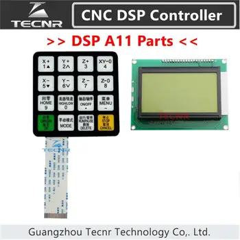 RichAuto A11 A12 A15 A18 DSP CNC kontrolieris daļas galvenajiem filmu pogu un displeja apvalks