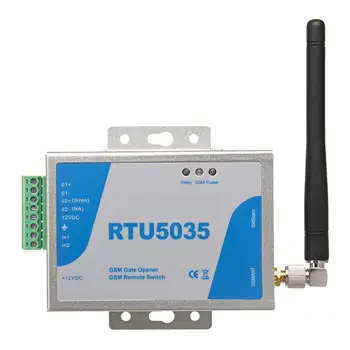 RTU5035 / RTU5024 GSM Vārtiem Nazis Releja Slēdzi, Bezvadu Tālvadības pults ar Antenu