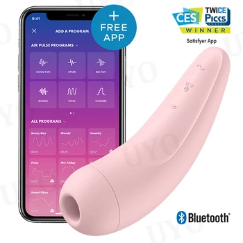 Satisfyer KĀRDINOŠA 2+ Bluetooth bezmaksas app, tālvadības vibrators sievietes klitora sūcējs Stimulators Sieviešu UYO seksa rotaļlietas