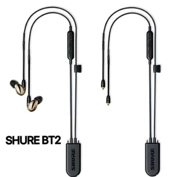 Shure RMCE-BT2 TW2 Bluetooth Austiņu Kabeli 5.0 Uzlabot vadu kontroles ar mikrofonu, Lai SE535 SE846 SE215 austiņas MMCX