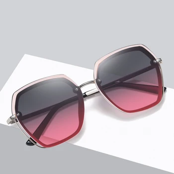 Sieviešu Polarizētās Saulesbrilles UV400 Slīpums Lēcu Luksusa Modes Dāmas Vintage Saules Brilles Āra Retro Brilles Sieviešu 2212