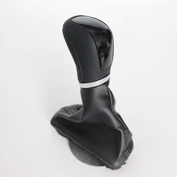 Slēdzis Pārnesumu Pārslēgšanas Rokturi, Plastmasas + PU Ādas Automātisko Pārnesumu Pārslēgšanas Rokturi Mercedes-Benz W203 W204 Ar Gaitor Boot