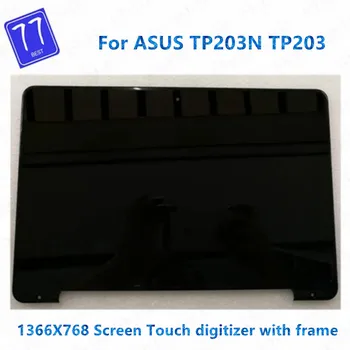 Sākotnējā 11.6 collu LCD nomaiņa ASUS TP203N TP203 TP203M LCD displejs, touch screen montāža EDP 30PIN 1366*768