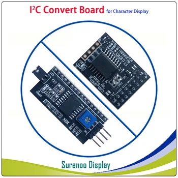 Sērijas IIC / I2C / TWI Pārvērst Valdes Modulis 0802 1601 1602 2002 4002 1604 2004 Raksturs LCD Displeja Modulis, lai Arduino
