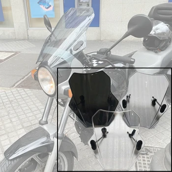Universālā Motocikla Priekšējā Vējstikla Par Yamaha FZ6 FZ-6R FZ6R Double Bubble Augstas kvalitātes 100% pavisam jaunu un izturīgs
