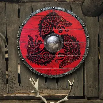 Viduslaiku Koka Zīme Viking 