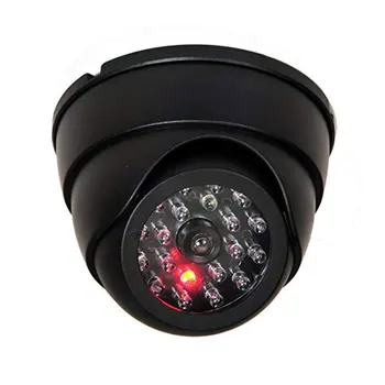 Viltus Kamera Dome Lelli Mājās, Drošības Novērošanas Kameras Iekštelpu/Āra Simulācijas Apsardzes Signalizācijas ar Mirgojošo Sarkano LED Kamera