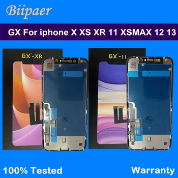 XR GX AMOLED LCD Pantalla Displejs iphoneX XSMAX LCD Displejs, Touch Screen Digitizer Par iPhone11 Pro Max 12 12 Promax GX 11