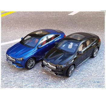 Zils/Melns 1/18 iScale Par Daimler Mercedes Benz GLE Kupeja 2019 Lējumiem Modeļa AUTOMAŠĪNAS Rotaļlietas bērniem Zēni Kolekcija Metāla,Plastmasas,Gumijas
