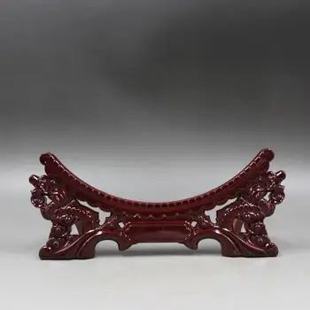 Ķīniešu Stils, Sarkanais Pūķis Dizaina Plastmasas Dekoratīvās Plāksnes Turētājs Turētājs Dzīvoklis Diski
