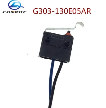 Ūdensdroša mikro slēdzis G303-130E05AR segtu R tipa noslēgtā nepievelk putekļus, kas parasti ir atvērtas auto durvis, durvju slēdzene
