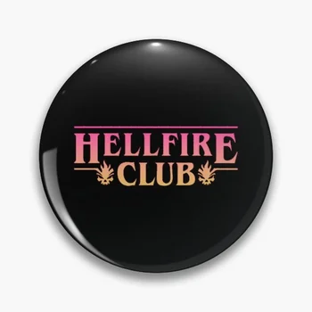 Hellfire Kluba Pin Pielāgojama Mīksto Sprādzes Pin Dekoratīvie Dāvanu, Cepure, Nozīmīte Atloks Broša