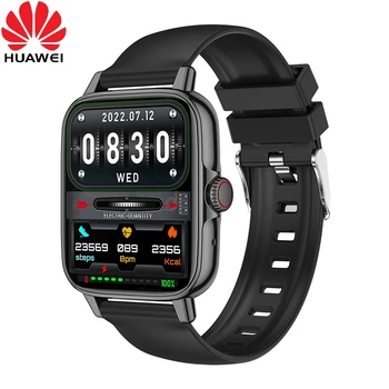 Huawei Protokols D16 Smart Skatīties Bluetooth Zvanu Vīriešu, Sieviešu, Sporta, Fitnesa Ūdensizturīgs Smartwatch Rotējošo Pogu Bezvadu Lādēšanas Rokas Pulkstenis