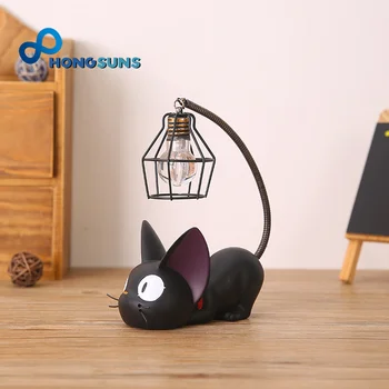 Romantiska Radošo Dzīvnieku Kaķis Sveķu Nakts Gaisma Amatniecības Darbvirsmas Apdare Nakts Lampas Bērnu studējošie iesniedz LED galda Lampa