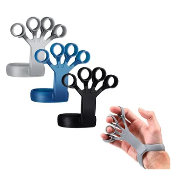 Silikona Pirkstu Strengthener Stiprums Apmācību Grip Pirkstu Nestuvēm Īstenot Puses Izturība Exerciser Pirkstu Expander Rokturis